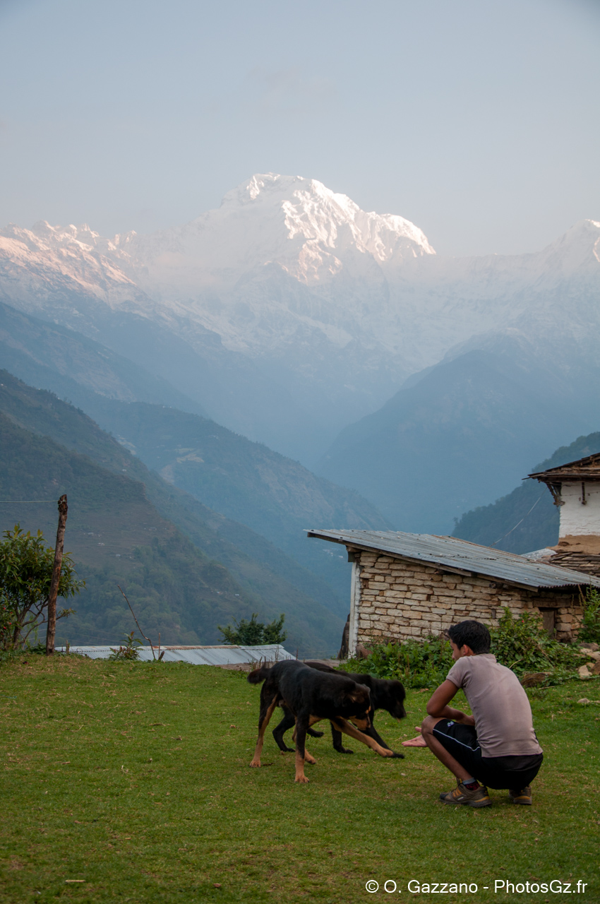 La chaine des Anapurna / Népal